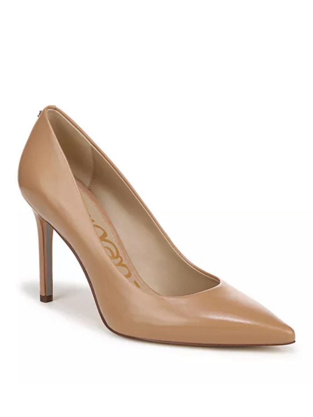 Sam Edelman Hazel Classic Pointed-Toe Nude Pump Heels - size 14
